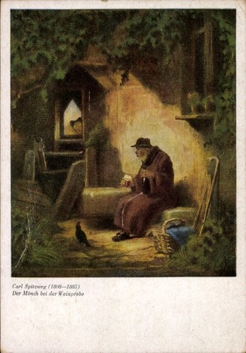 Künstler spitzweg der - ak,
