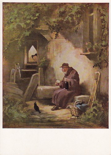 Postkarte carl spitzweg - carl,