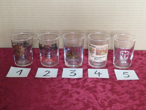 Kleines glas weinprobe - 1x,
